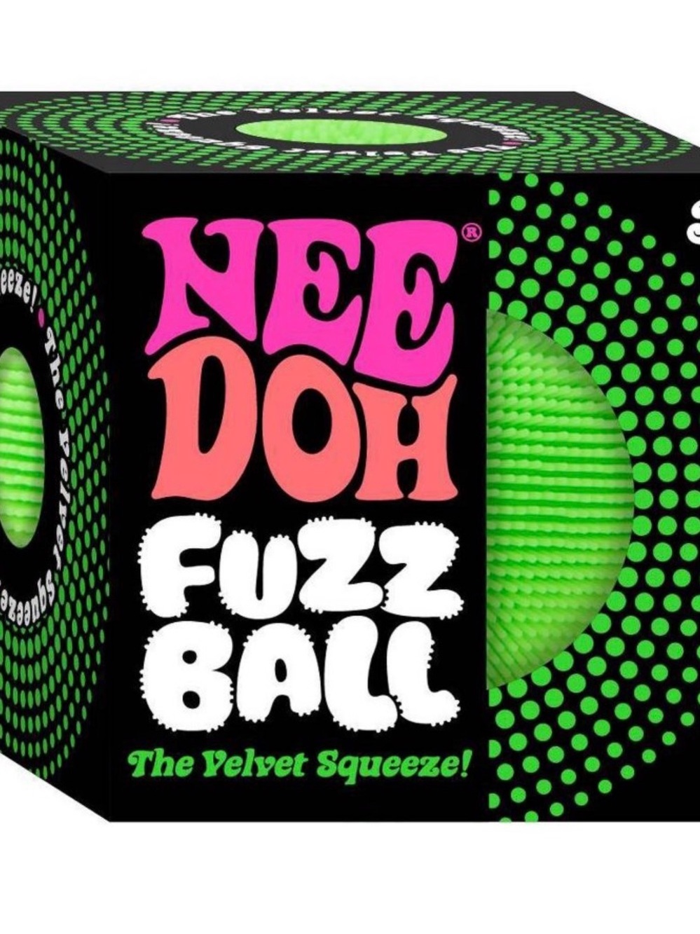 Nee Doh Fuzz Ball - The Velvet Squeeze